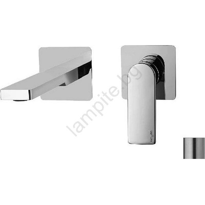 PAFFONI - Вграден смесител за умивалник TANGO неръждаема стомана (PF0155)