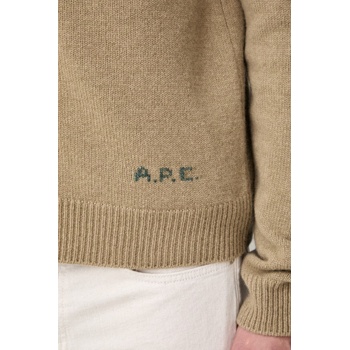 APC A. P. C. жилетка мъжка от вълна kevin (WOASW.H22020)