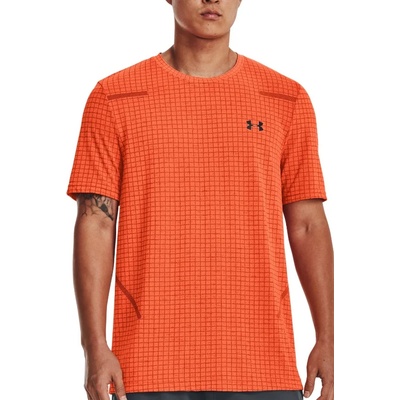 Under Armour Тениска Under Armour UA Seamless Grid SS-ORG 1376921-866 Размер M