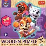 Trefl Puzzle 50 contour Cheerful cluster of doggies and TREFL