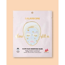 LalaRecipe Glow Face Moisture Mask Hydrogélová rozjasňujúca pleťová maska na tvár 23 g