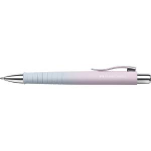 Faber-Castell Химикалка FABER-CASTELL Polly Ball Flow XB розово-яйчено синьо 241131 (241131)