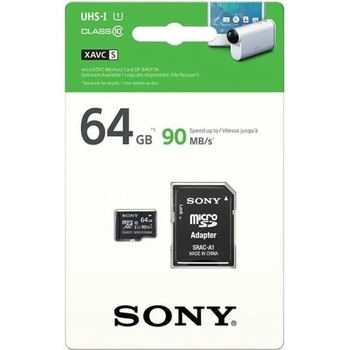 Sony microSDXC 64GB C10/UHS-I SR64UZ