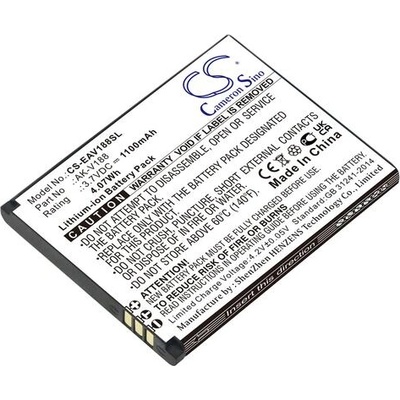 Cameron Sino Батерия за мобилен телефон EMPORIA Touch Smart, Touch Smart 2, Touchsmart V188 AK-V188 LiIon 3, 7V 1100mAh CAMERON SINO (CS-EAV188SL)