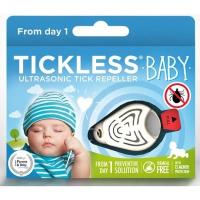 Tickless Ultrasonic Baby - електронен уред за предпазаване от кърлежи за деца до 5-годишна възраст /розов, бежов/