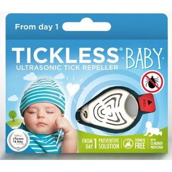 Tickless Ultrasonic Baby - електронен уред за предпазаване от кърлежи за деца до 5-годишна възраст /розов, бежов/