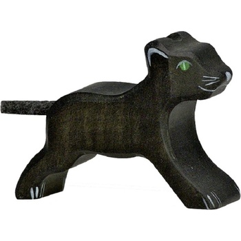 Image 1 of Goki Дървена фигурка Goki - Пантера, малка (80144)