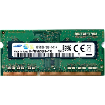 Samsung SODIMM DDR3L 1600MHz 4GB CL11 M471B5173QH0-YK0