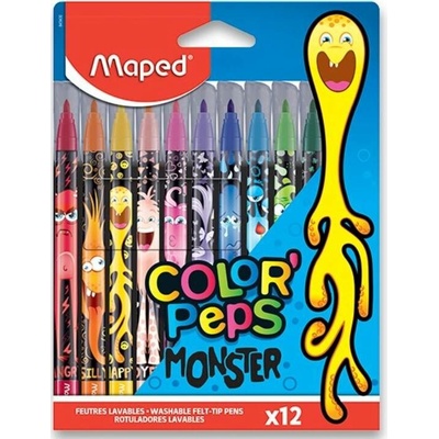 Maped Fixy Color´ Peps Monster 12 ks - Maped