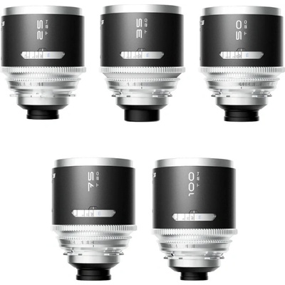 Blazar MANTIS 1.33X Full Frame Anamorphic 25/35/50/75/100mm 5-lens Set