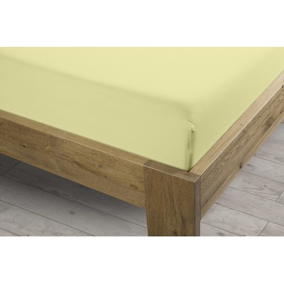 Sintex Prostěradlo LUX s Lycrou světle žluté v.30 140x200