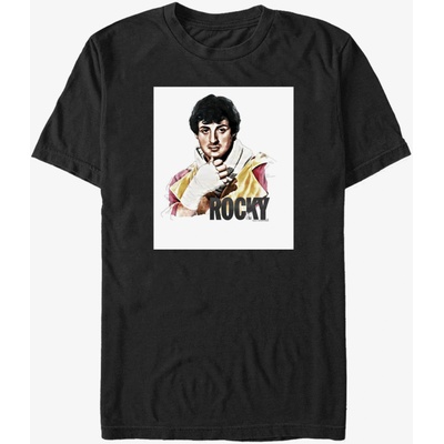 ZOOT. Fan Черна унисекс тениска ZOOT. Fan Rocky Pose ZOOT. Fan | Cheren | МЪЖЕ | L