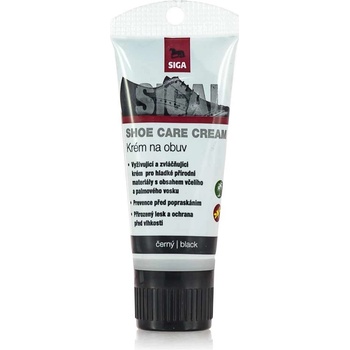 Čierny krém na obuv s aplikátorom Sigal 50ml