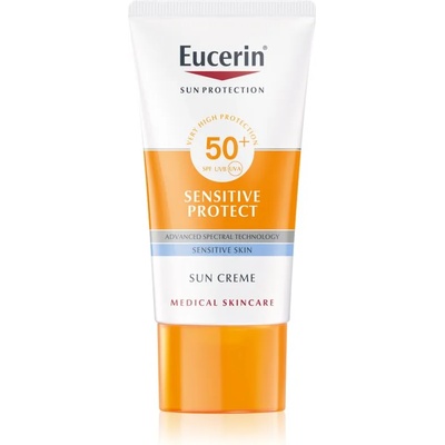 Eucerin Sun Sensitive Protect защитен крем за лице SPF 50+ 50ml