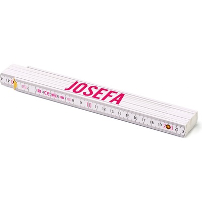 Metrie Skládací metr Block 52 Se jménem Josefa 2 m