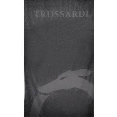 Trussardi Плажна кърпа за мъже trussardi jeans, uni, Черен (tru2mtw01_ne03blac)