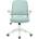 RFG Ергономичен стол rfg - pretty white w, синьо-зелен (877l-2/hz3010)