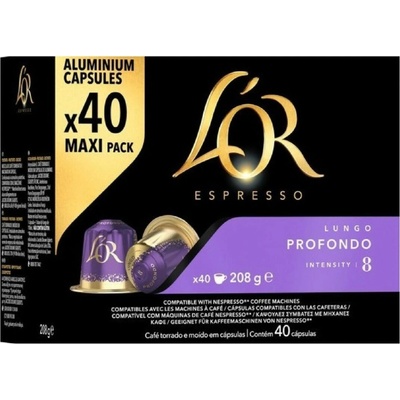 L'OR Lungo Profondo kapsle 40 ks