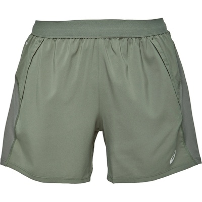 ASICS ROAD 5IN SHORT Sivá Biela