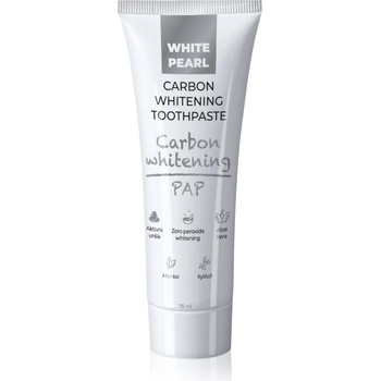 Image 1 of White pearl PAP Carbon Whitening избелваща паста за зъби 75ml