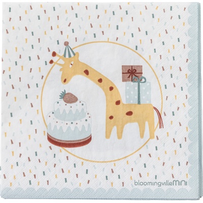 Bloomingville Celebrate хартиени салфетки 33 x 33 см, сини, 20 бр (82063089)