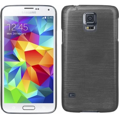 Samsung Твърд силиконов калъф за Samsung Galaxy G900F S5 (SKSGS5black)