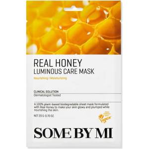 Some By Mi Real Honey Luminous Care Mask - Тъканна маска с мед 1бр/25мл