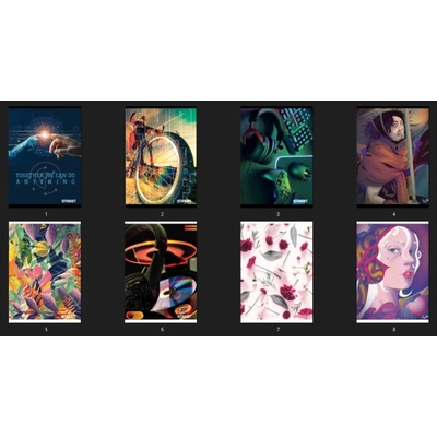 Тетрадка с телчета А4, 40л, ШР, ВАР (20061-А-2024/1)