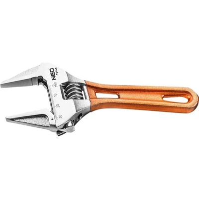 NEO Tools Krátký nastavitelný klíč 139 mm rozsah 0-32 mm 03-020