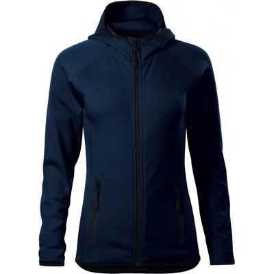 Malfini Direct dámska fleece mikina s kapucňou 41802 námorná modrá