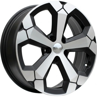Racing Line Y1274 6.5x17 5x114.3 ET32 matt black polished