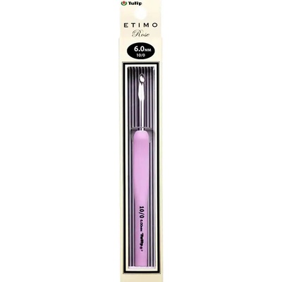 Ergonomický háček Tulip Etimo Rose Pink 6,0mm