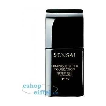 Sensai Luminous Sheer tekutý rozjasňující make-up SPF15 LS202 Ochre Beige 30 ml