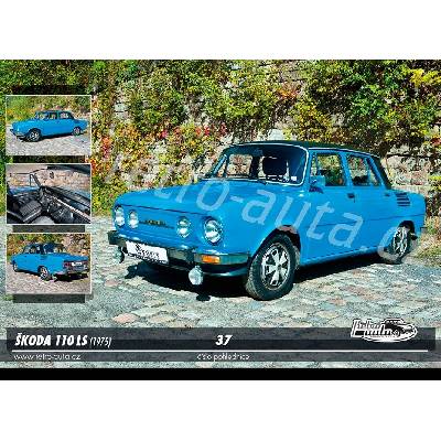 Pohlednice č. 37 - ŠKODA 110 LS (1975)