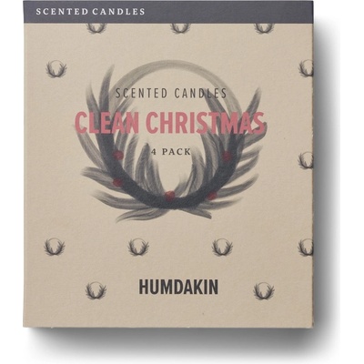 Humdakin Clean Christmas 4 ks