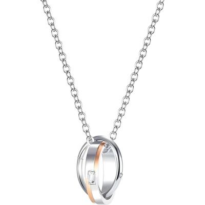 HARAHU Колие us-15294 - Сребърен / Златен kp15294 (us-15294)