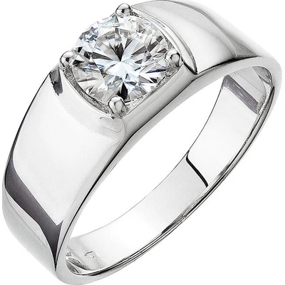 Pavona Strieborný prsteň LEO 15M00008 moissanite