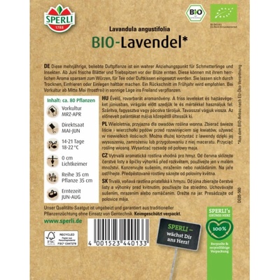Sperli Bio levandule