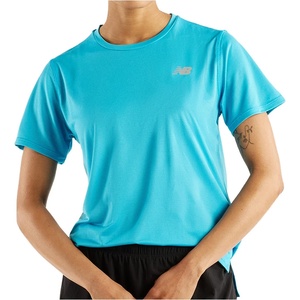 New Balance Дамска тениска New Balance Women's Sport Essentials S/S Running shirt - Blue - размер XS (916-1225-0511)