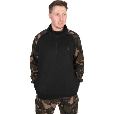 Fox mikina LW Black Camo zip