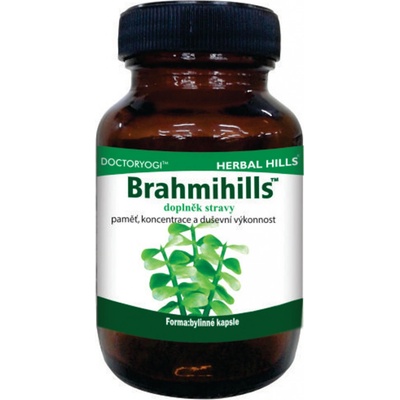 Herbal Hills Brahmi HILLS Bacopa monnieri 60 Vegan kapslí