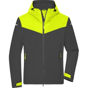 Daiber JN 1180 / Мъжко яке за дейности на открито - карбон/ярко жълто/карбон XXXL (021180zb313)