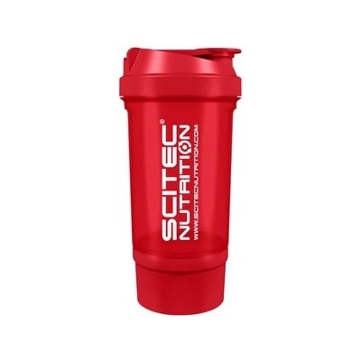 Scitec Nutrition Šejker Traveller 500 ml, červená