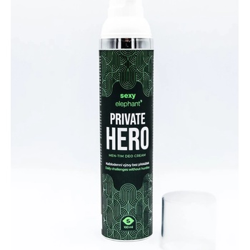 Sexy Elephant Private Hero krémový deodorant na intimní partie 100 ml