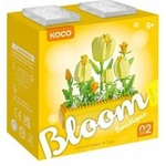 Michelin KOCO building blocks flowers tulips 295 pieces 02083 44156 /32