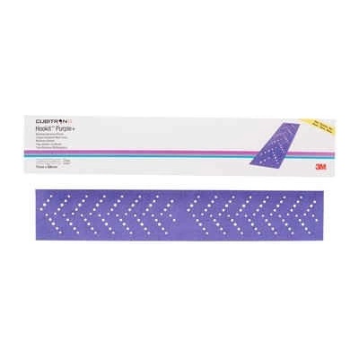 3M 51414 brusny papier hoblík P180, 70x396mm s.zip Cubitron II Hookit Purple+