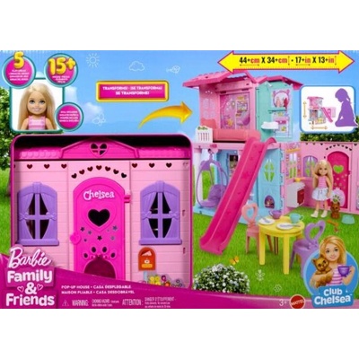 Barbie Chelsea rozkladací domček pre bábiky JFW49/2