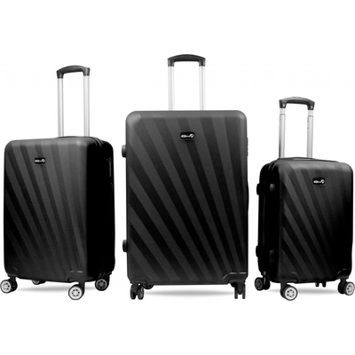Aga Travel Sada cestovných kufrov MR4653 Čierna