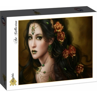 Grafika Ortega Golden Rose /0039/ 1000 dielov