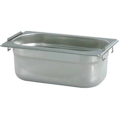 TOMGAST Gastronádoba Standard s úchyty GN 1/4 - hloubka 200 mm Hloubka: 6,5 cm